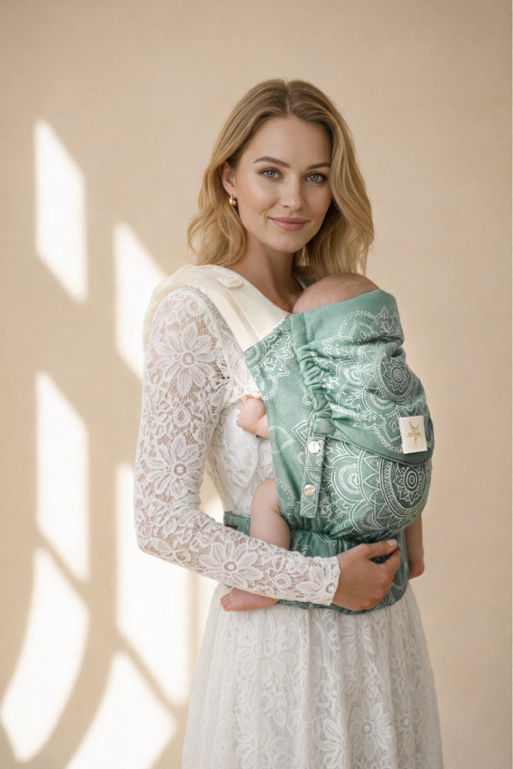 Babytrage Flip Mandala Salvia Mats