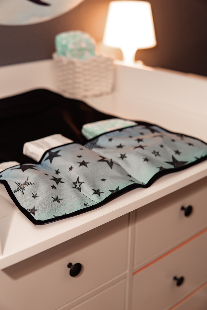 Wickelunterlage Matti Stars Glitzer