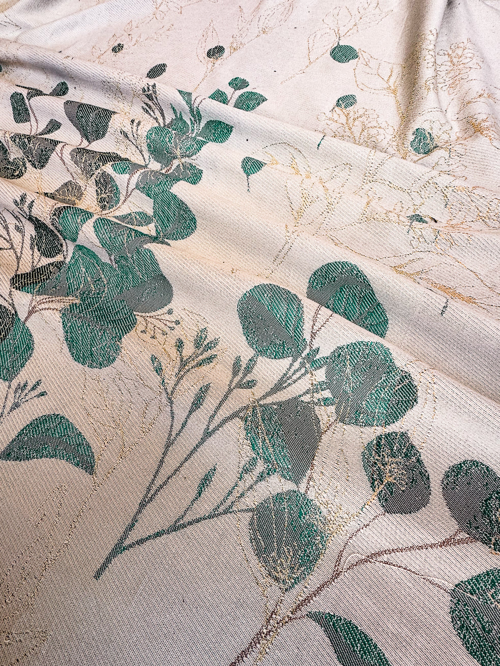 Schultergurtschoner Golden Eucalyptus