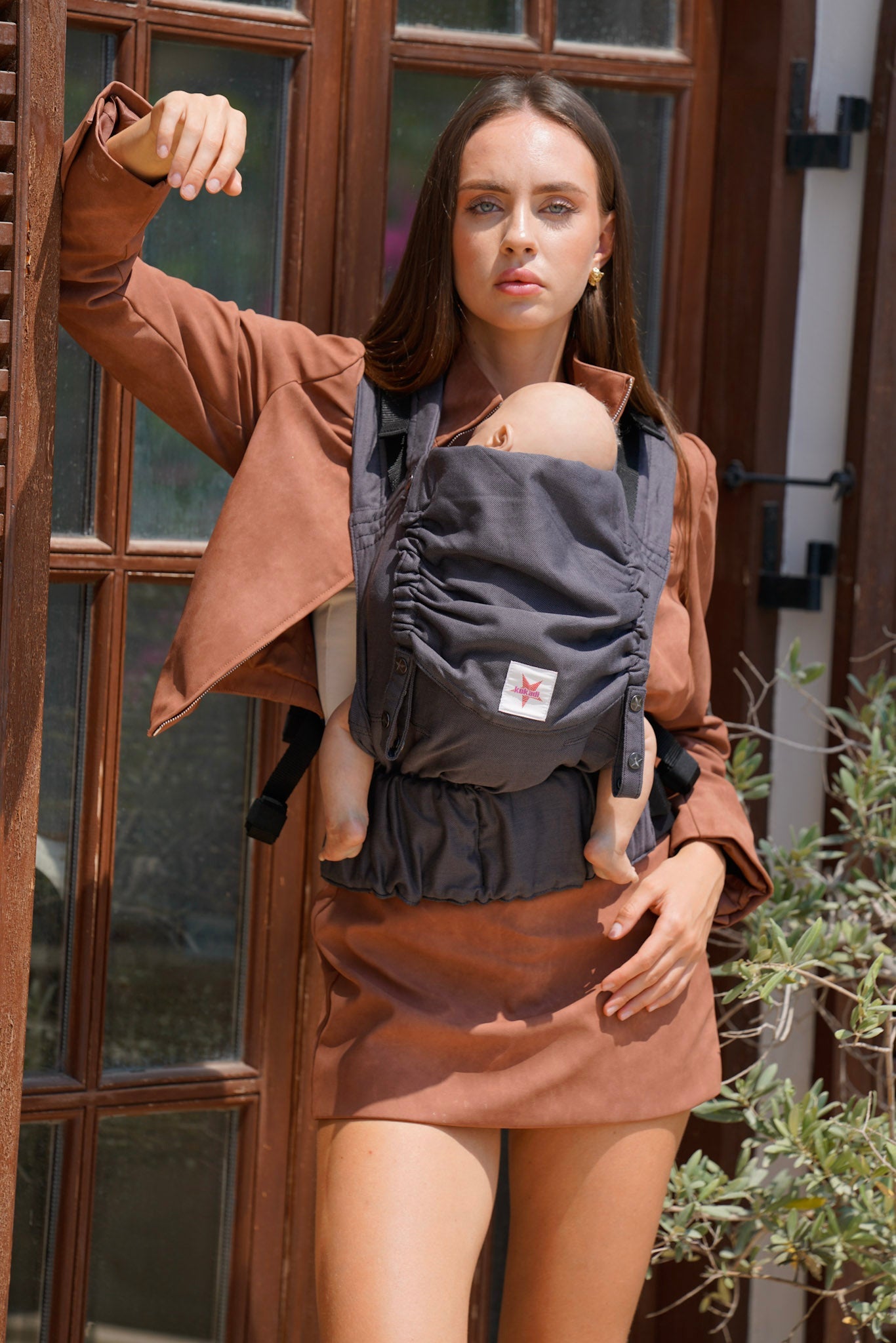 Babytrage Flip X Just Mr. Grey - KOKADI