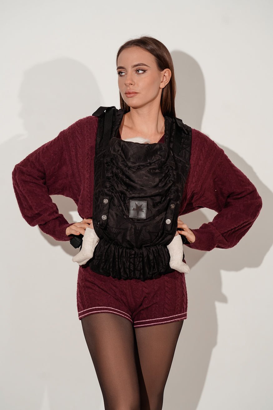 Babytrage Flip X Lilenia Black Beauty - KOKADI