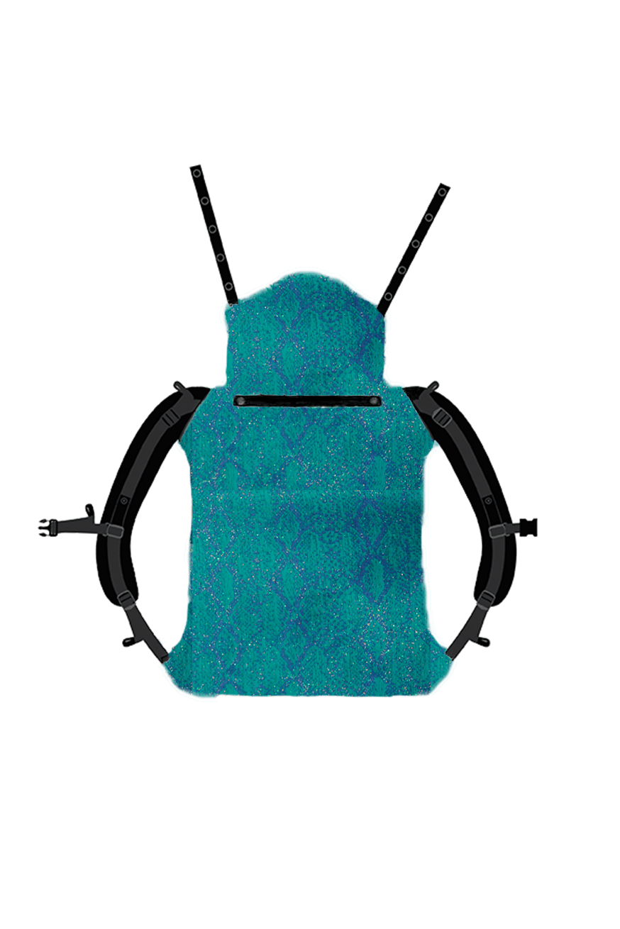 Babytrage Onbu Snake Azzura - KOKADI