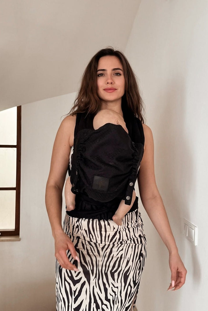 Babytrage TaiTai Heart2Heart Black Beauty - KOKADI