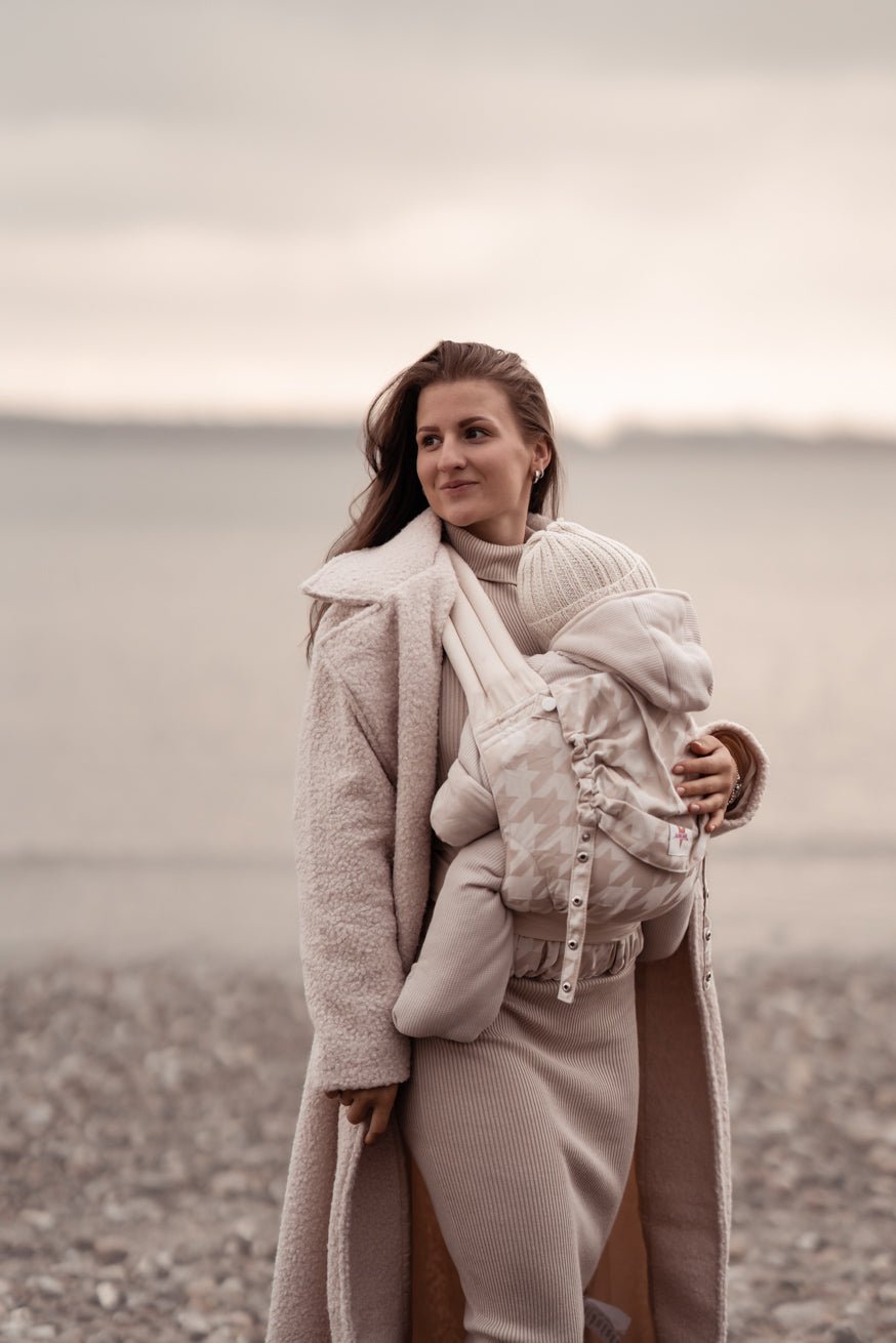 Babytrage TaiTai Houndstooth Campiano - KOKADI