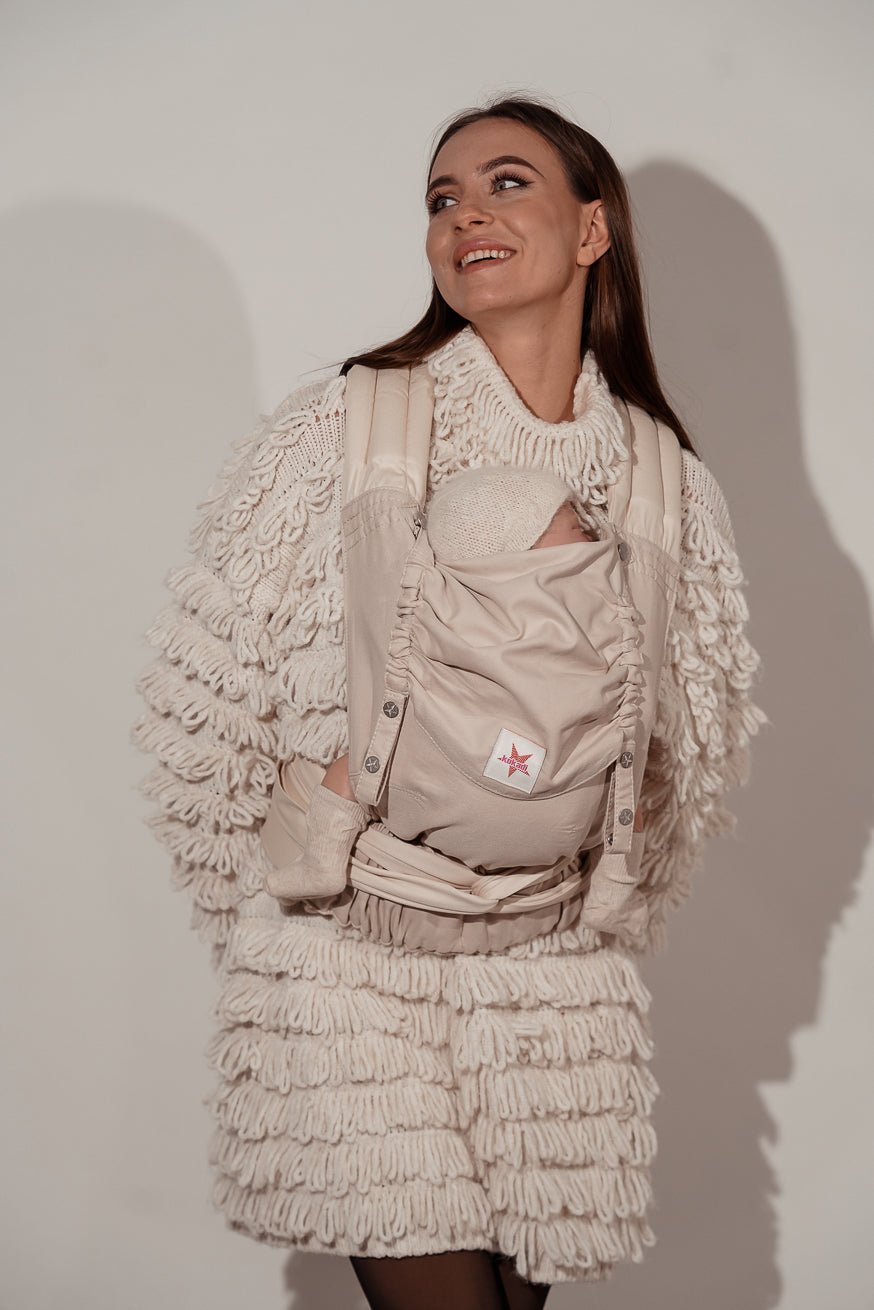 Babytrage TaiTai Just Cream - KOKADI