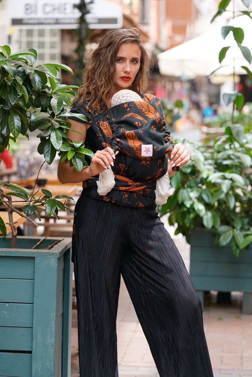 Babytrage WrapStar Federn Florian - KOKADI