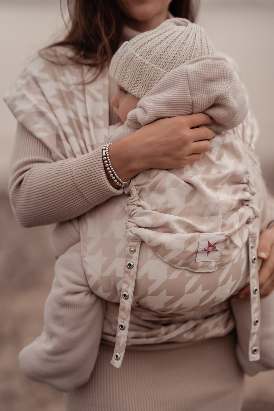 Babytrage WrapStar Houndstooth Campiano - KOKADI