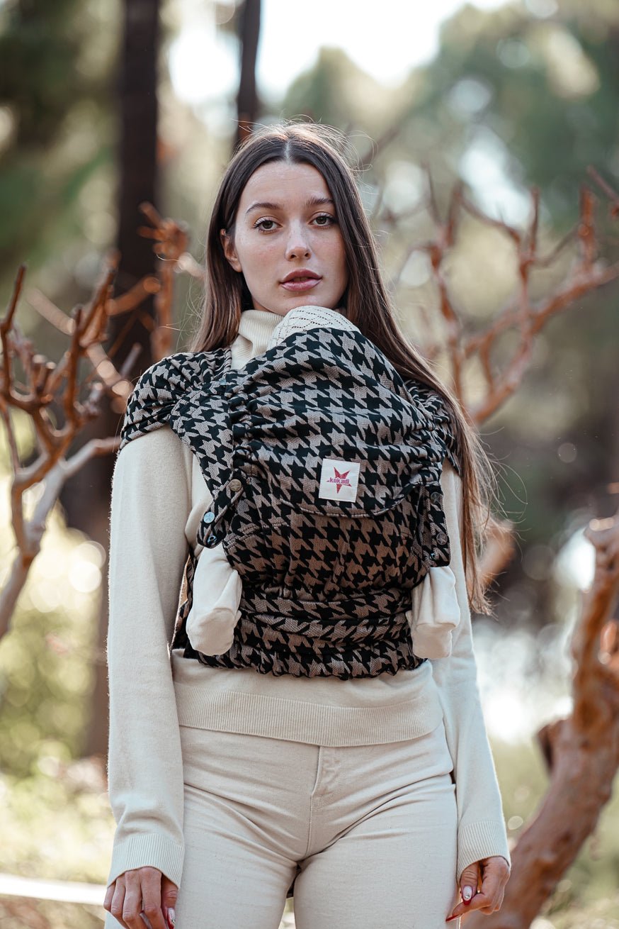 Babytrage WrapStar Houndstooth Maxim - KOKADI