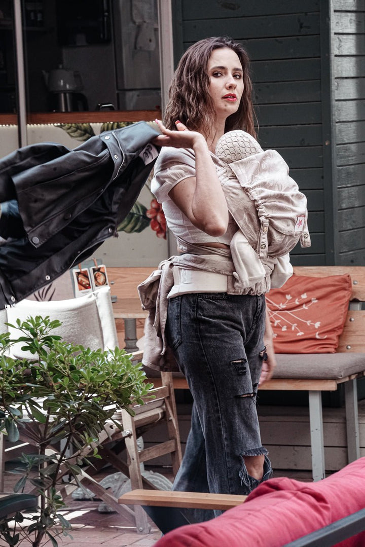 Babytrage WrapStar Silky Skulls - KOKADI