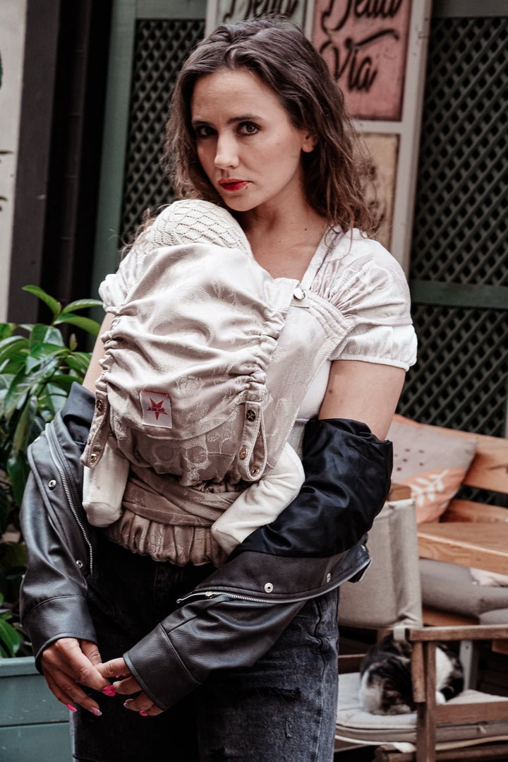 Babytrage WrapStar Silky Skulls - KOKADI