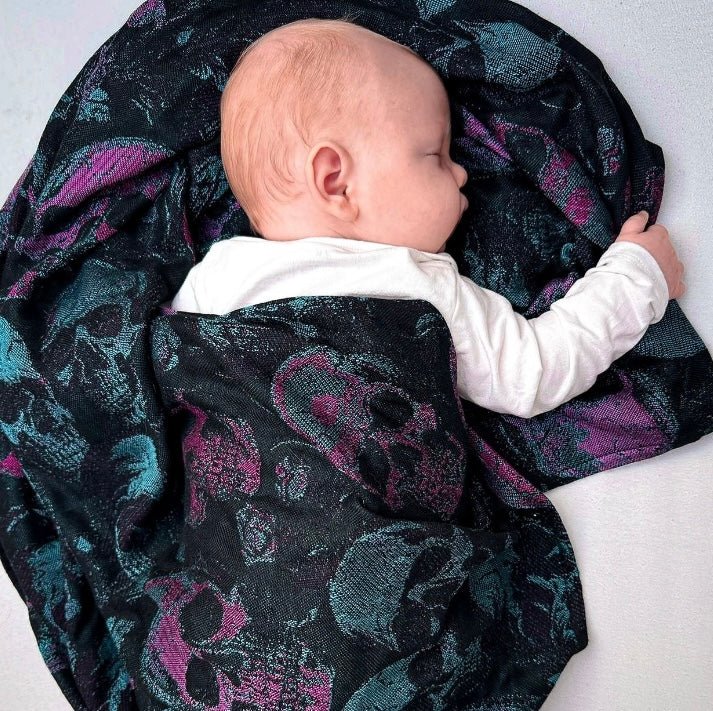 Kuscheltuch Scary Skulls - KOKADI