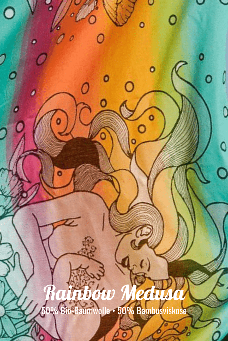 Meterware Tragetuchstoff - KOKADI