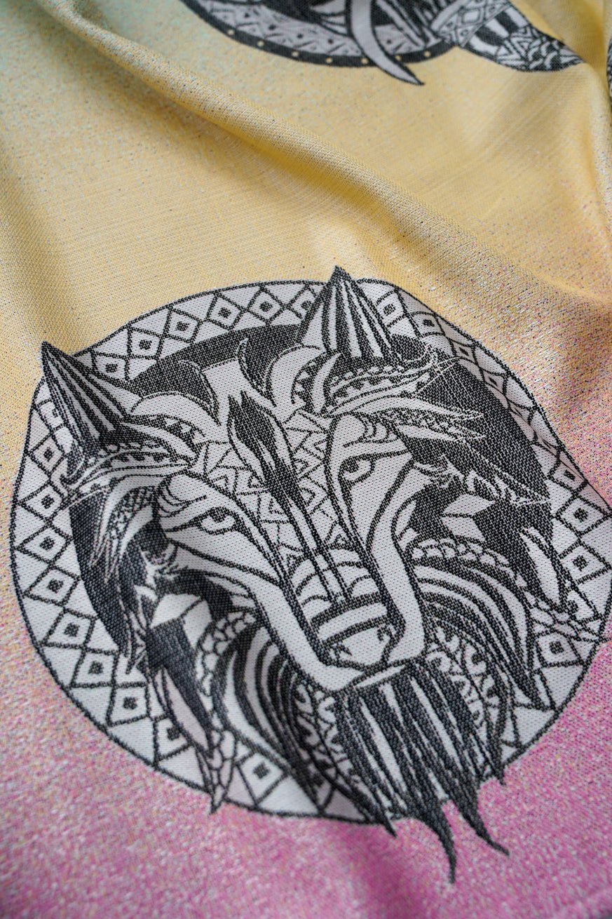 MiniHipsterbag Wild Mandala Wolf - KOKADI