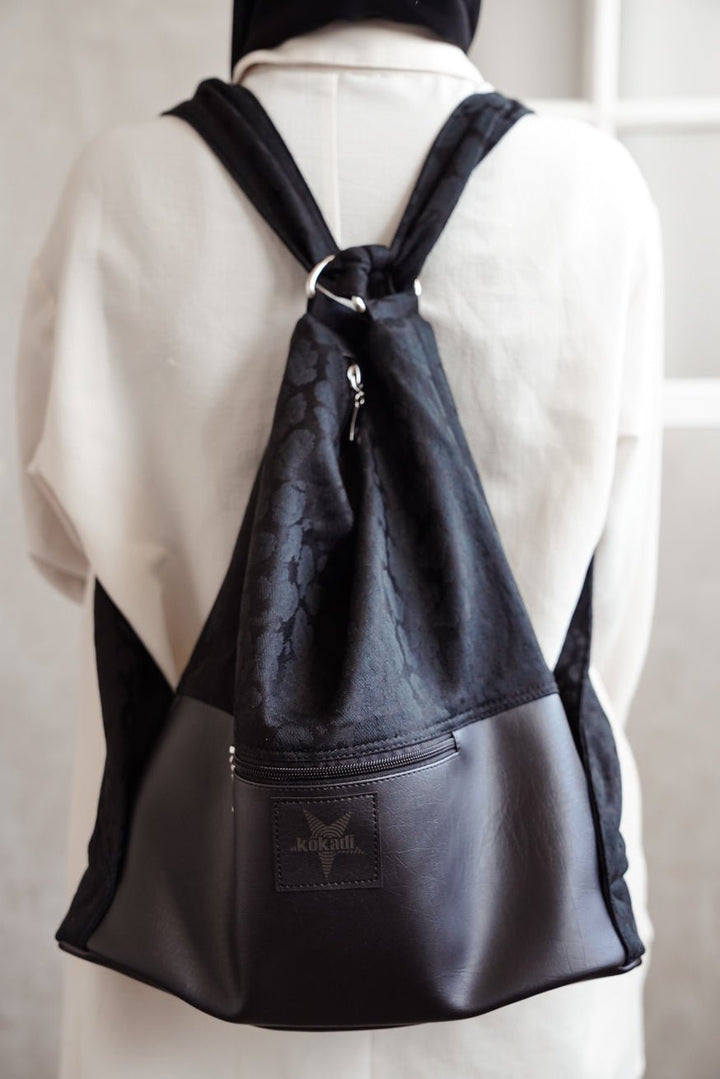 Rucksacktasche Safari Black Beauty - KOKADI