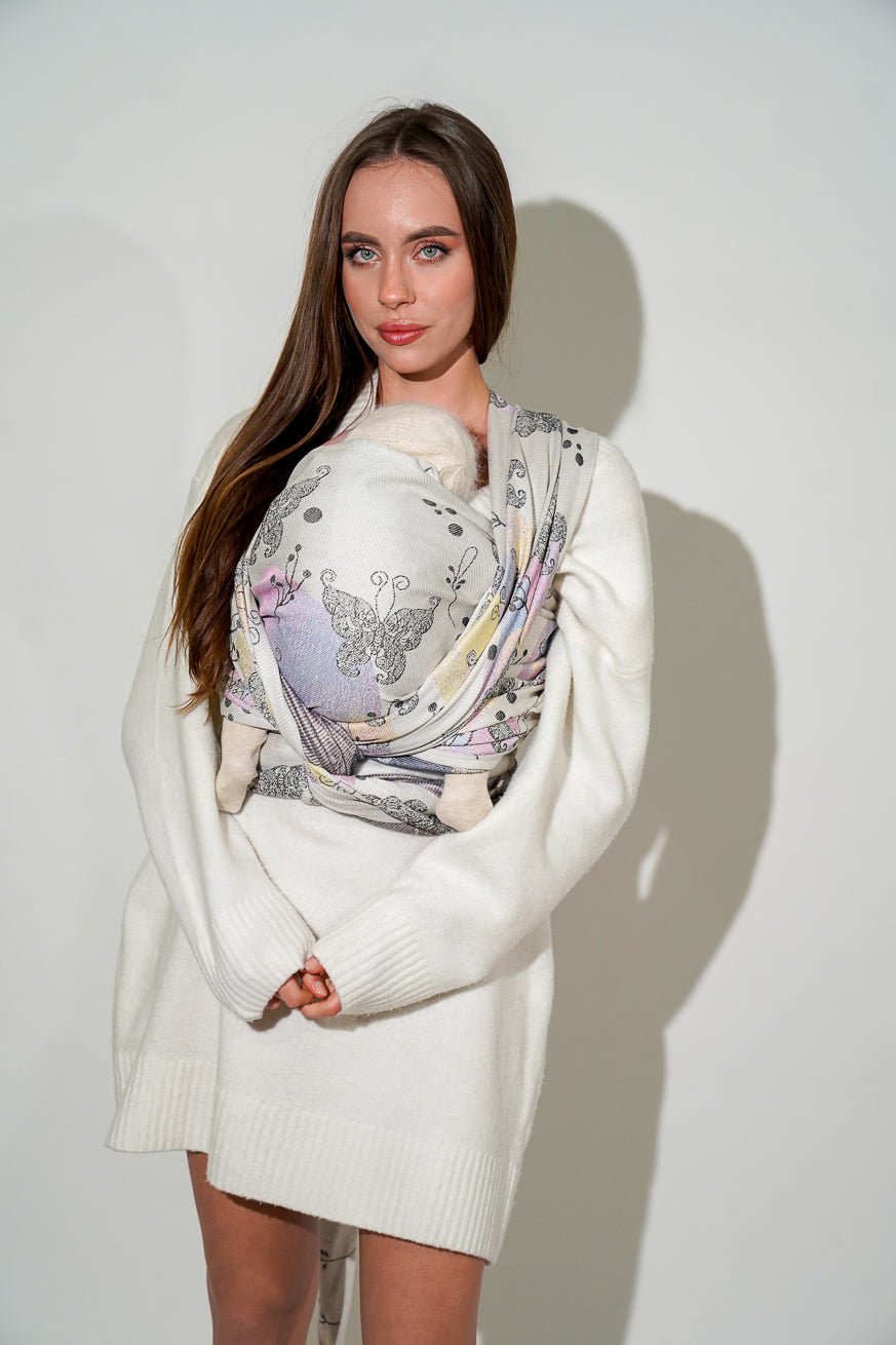 Tragetuch Butterfly Aquarell - KOKADI