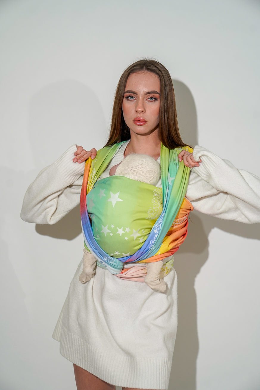 Tragetuch Sternenkinder vertikal - KOKADI