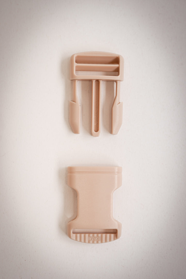 Brustgurt mit Schnalle 25mm cream