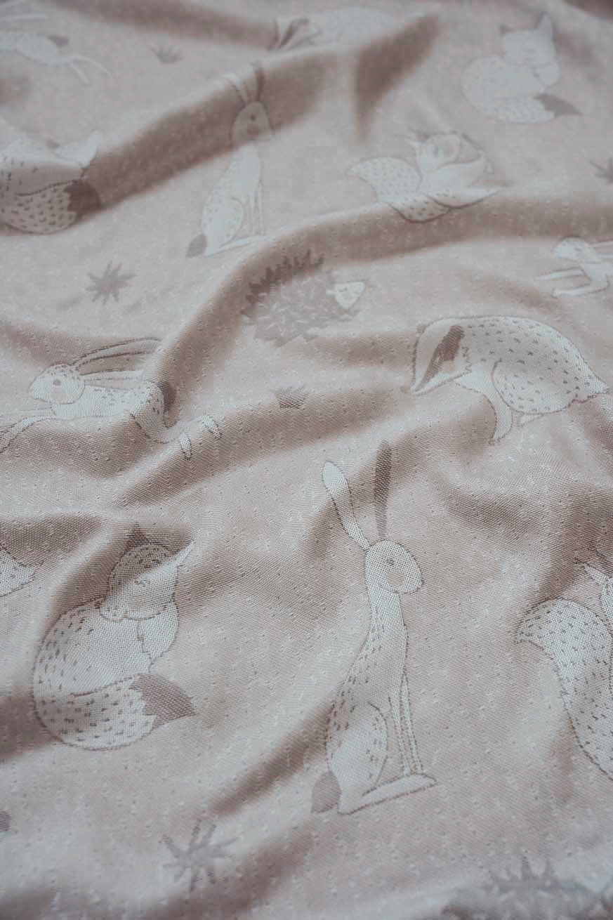 Kuscheltuch Sweet Forest Cream