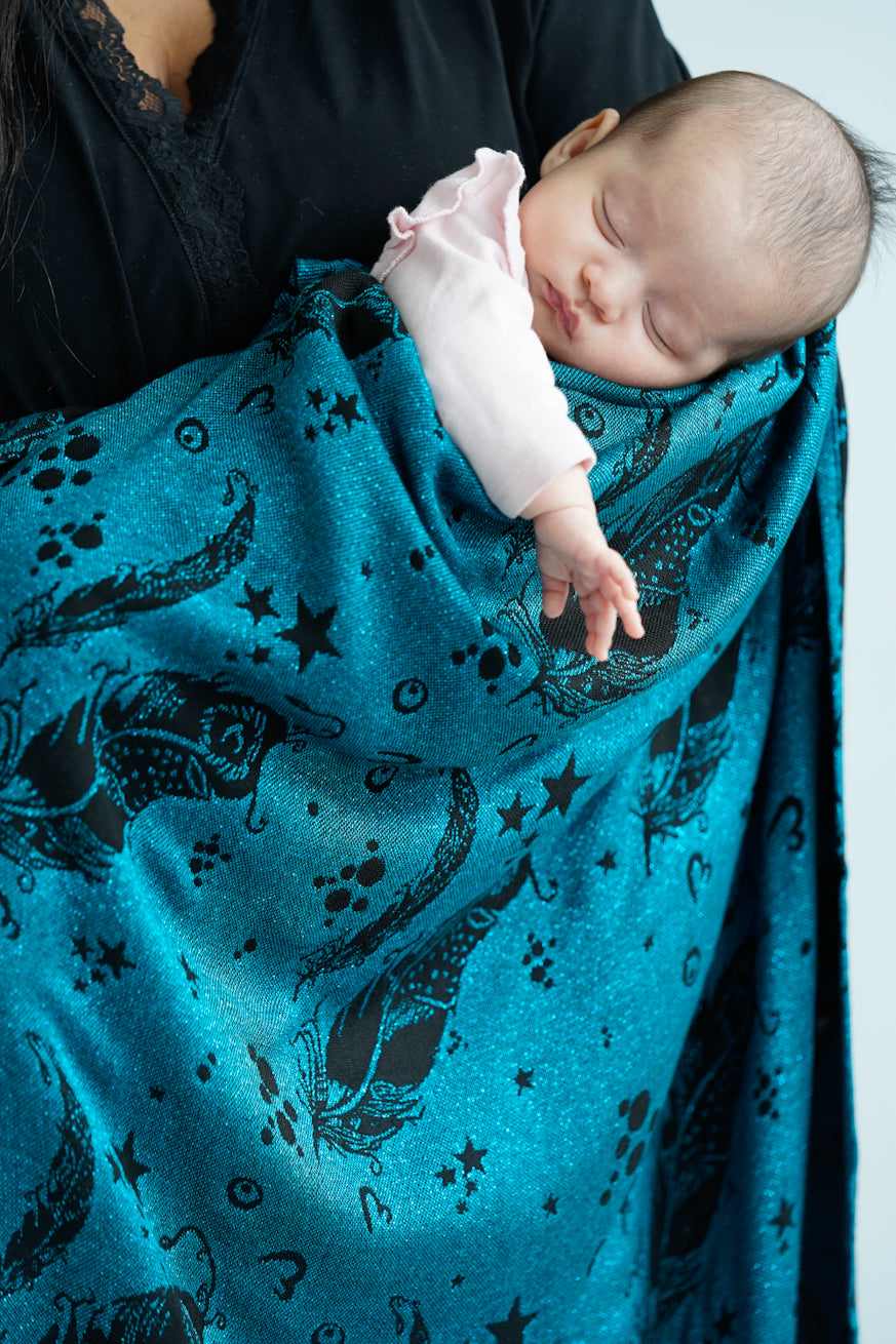 Kuscheltuch/Schal Federn Colin