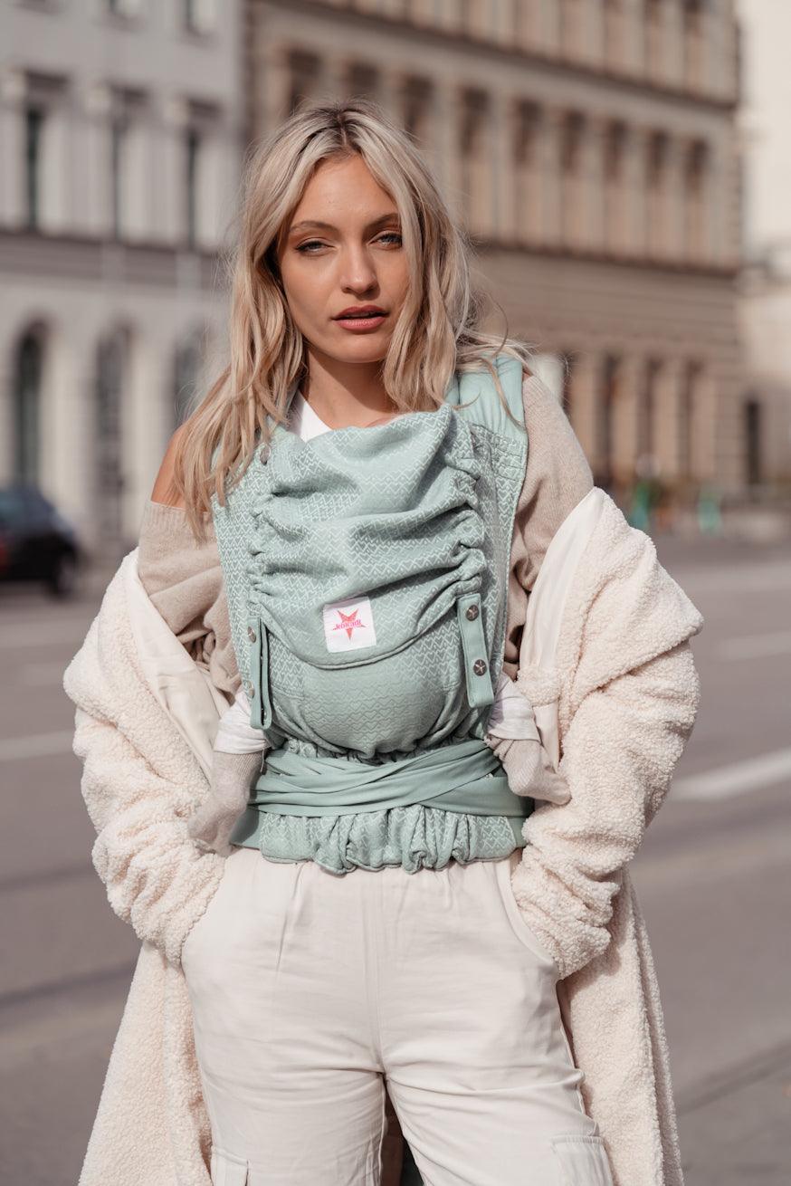 Babytrage TaiTai Heart2Heart Mint