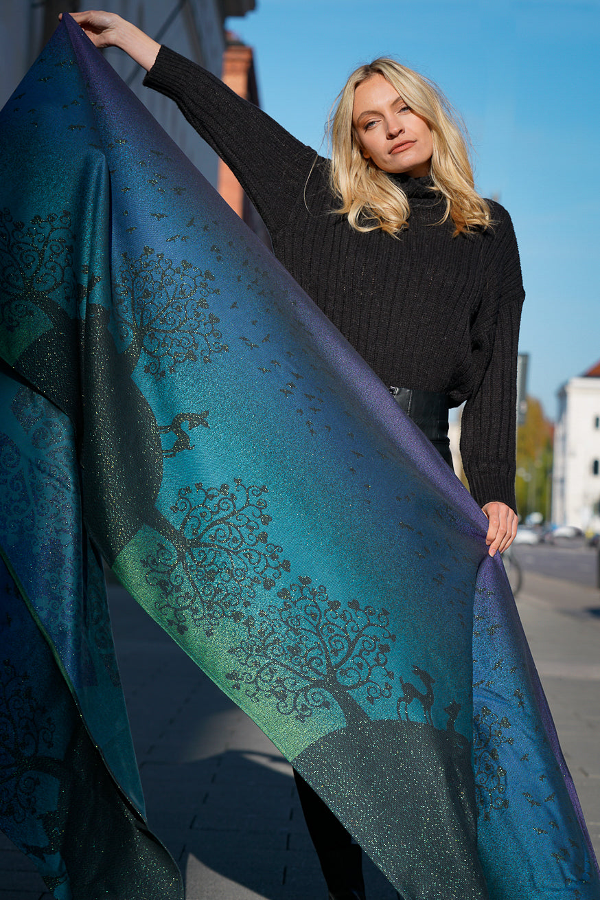 Tragetuch Deep Blue Wonderland