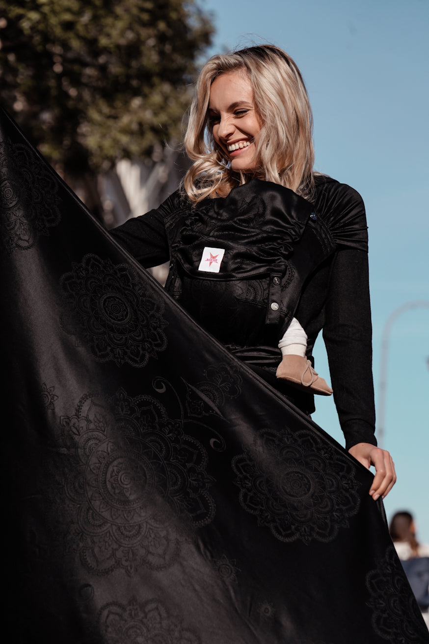 Tragetuch Mandala Black Beauty
