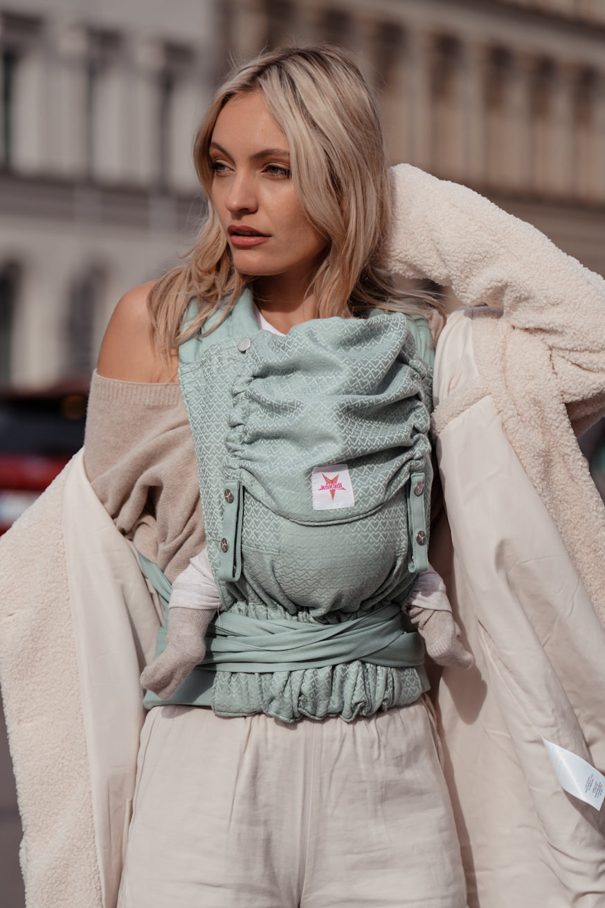 Babytrage TaiTai Heart2Heart Mint