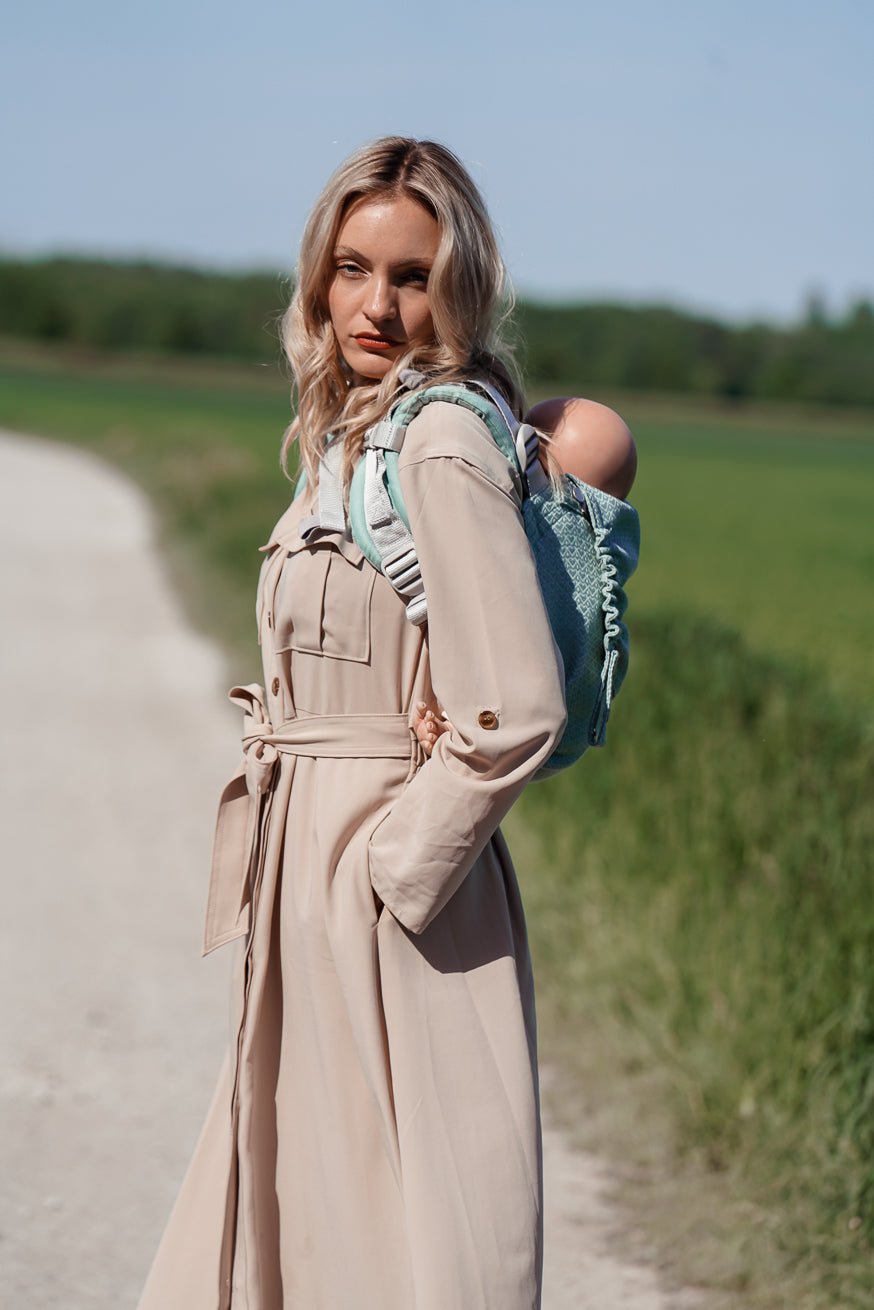 Babytrage Onbu Heart2Heart Mint - KOKADI