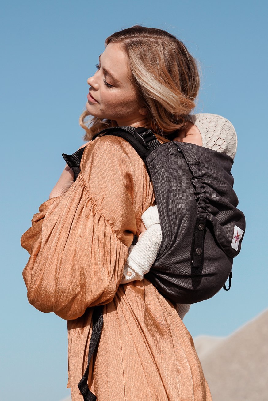 Babytrage Onbu Just Mr. Grey - KOKADI