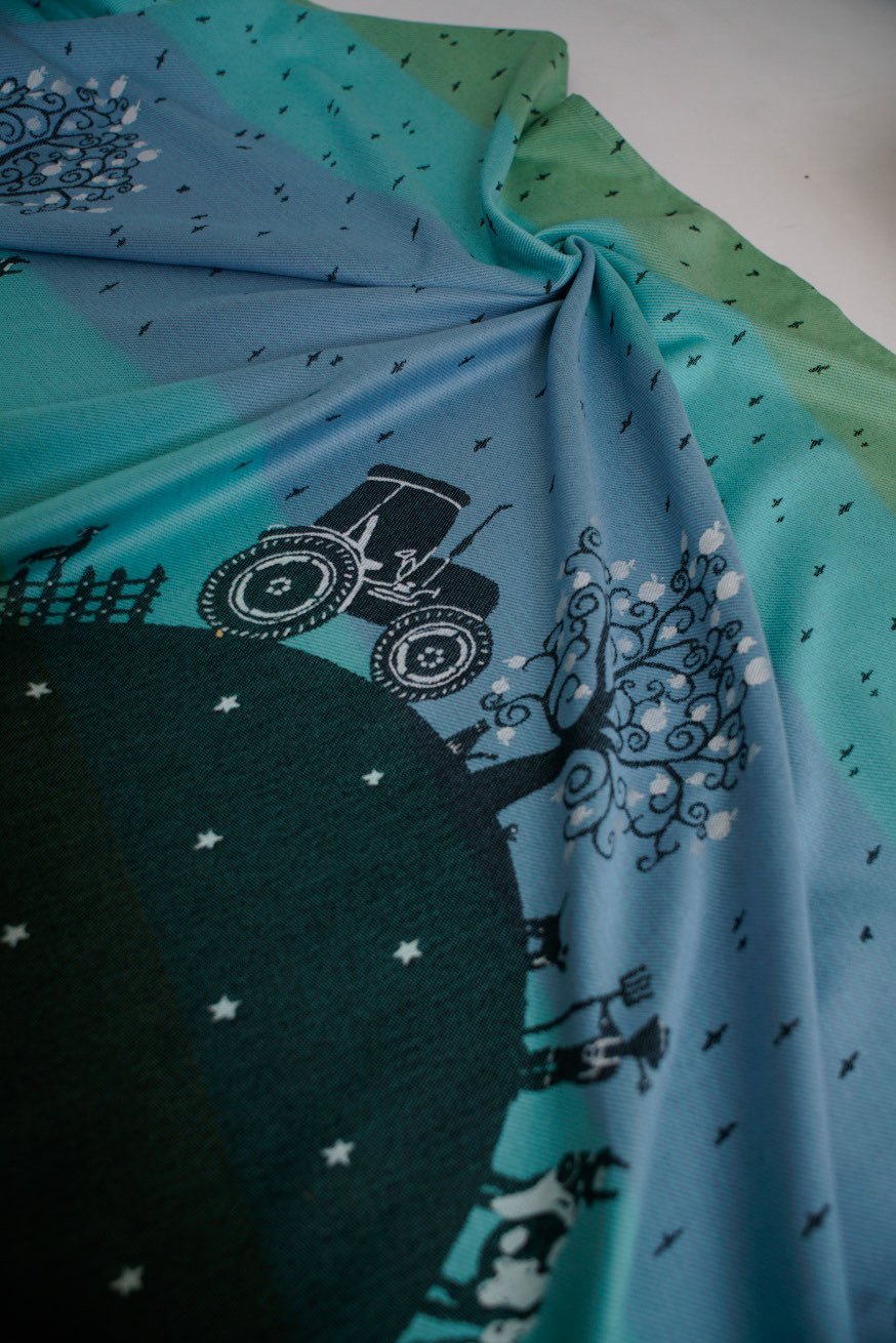 Babytrage WrapStar Jackys Bauernhof
