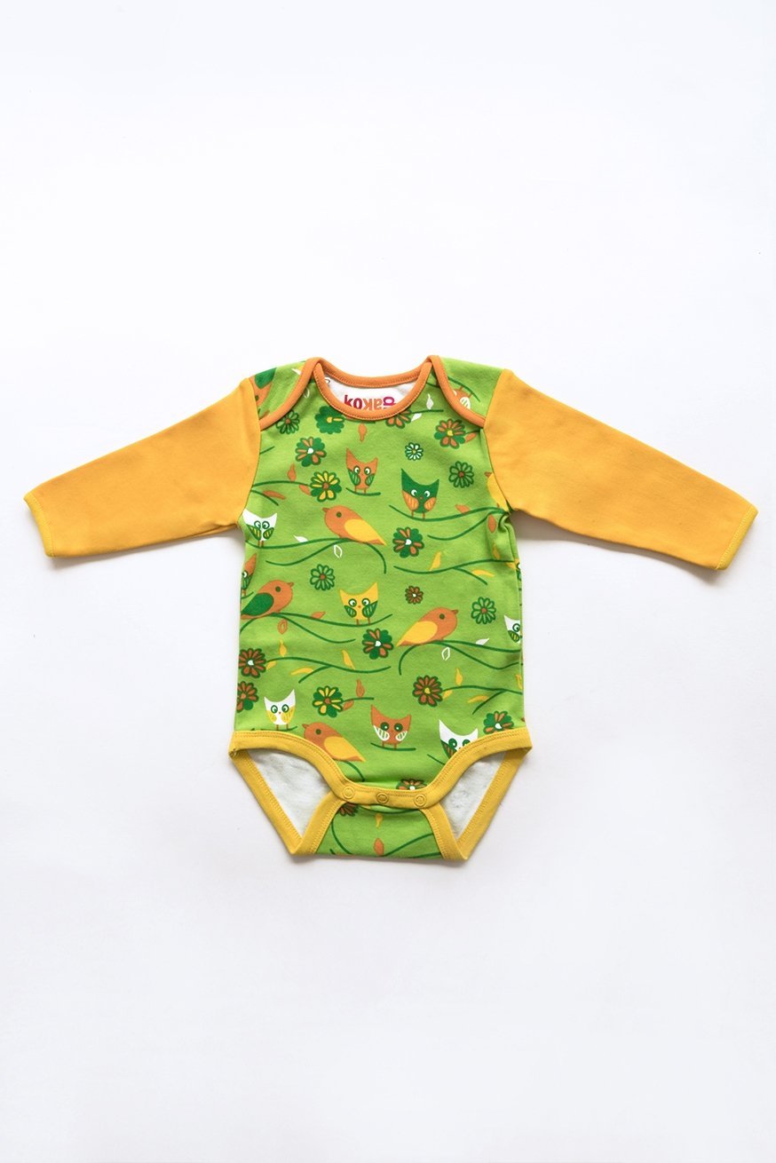 Kinderkleidung Strampler grün - KOKADI
