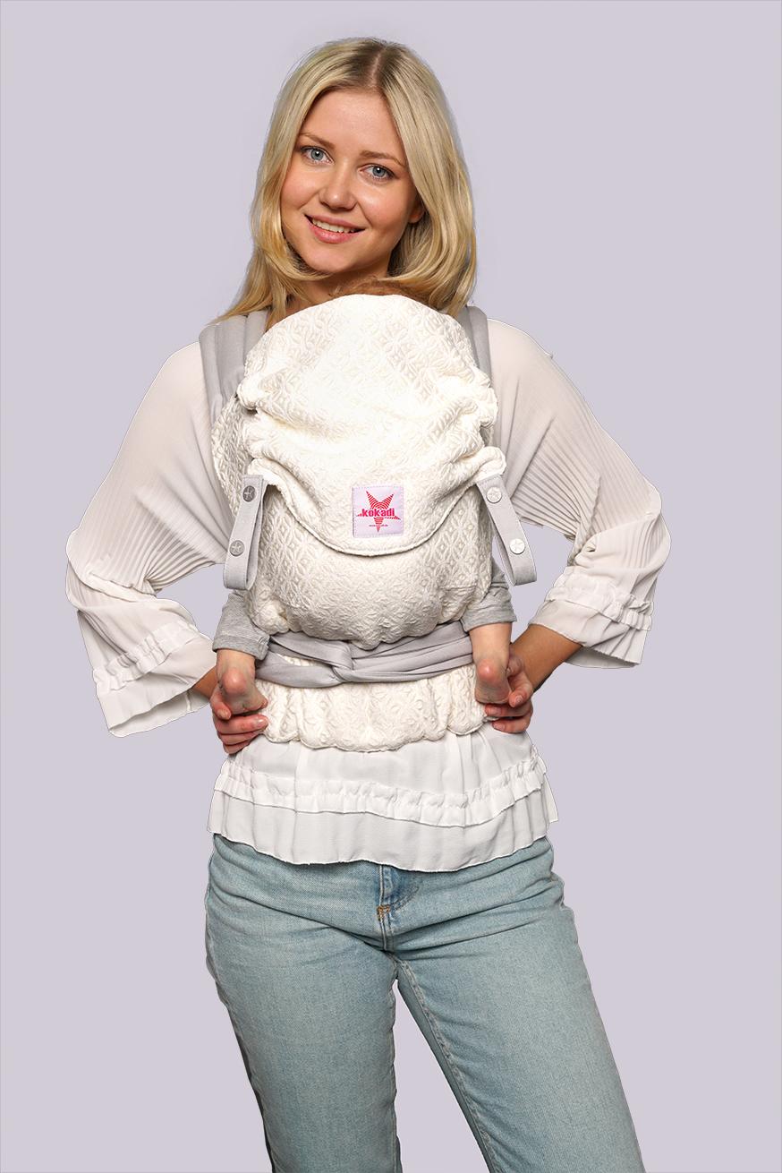 Babytrage TaiTai Snow & Ice Retro Stars SL