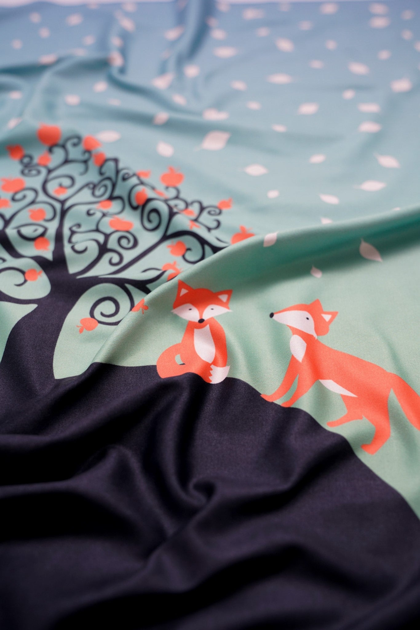 Babytrage Aqua RingSling Wunderfuchs Tom